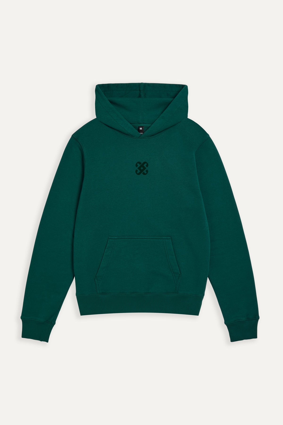 Uniform Hoodie Green flat
