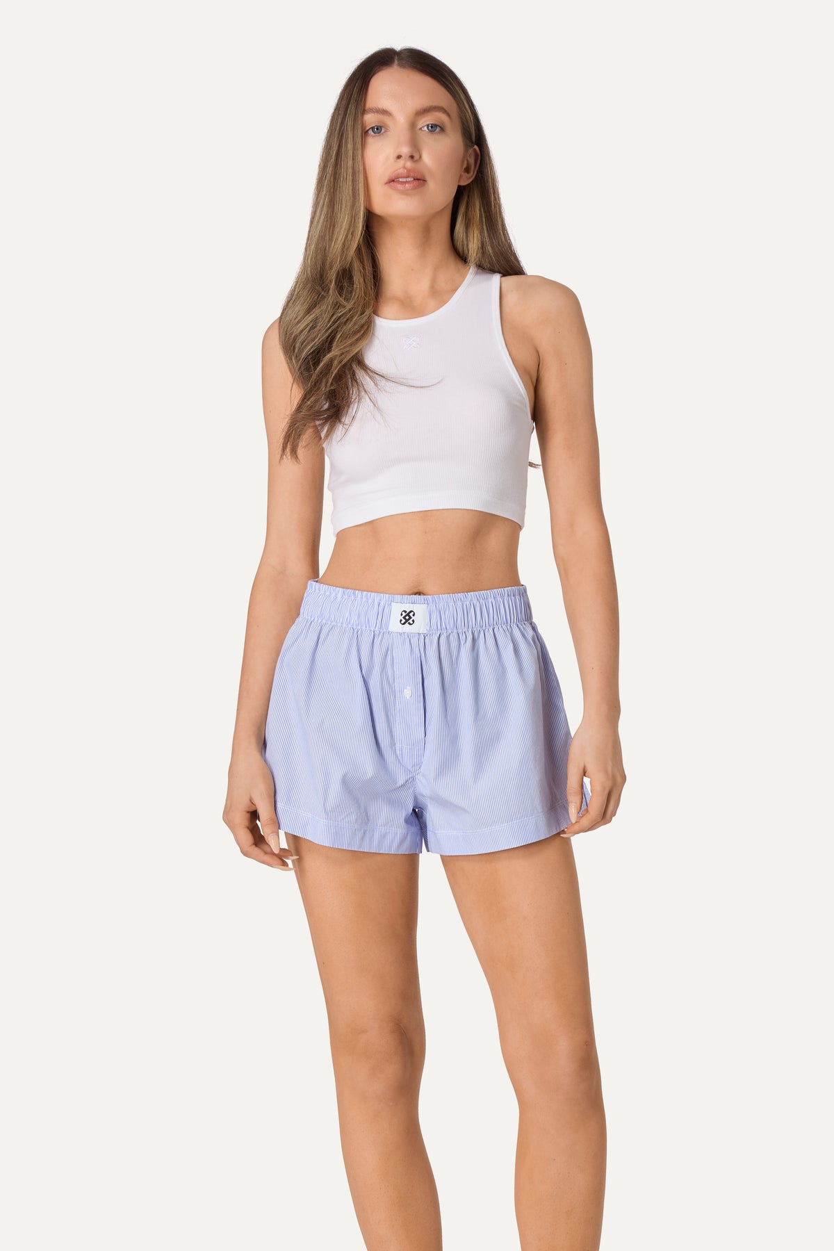 Off Duty Boxer Short Blue model