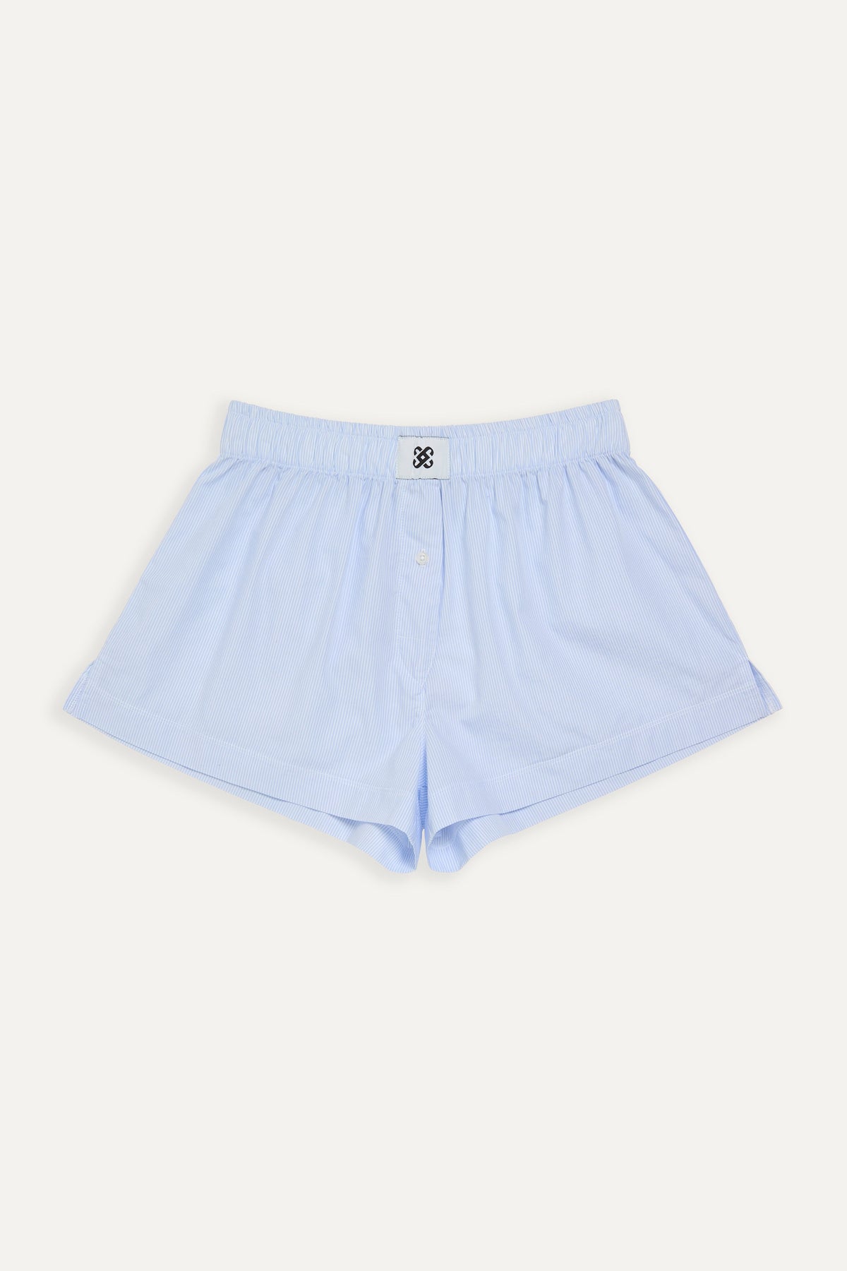 Off Duty Boxer Short Light Blue flat