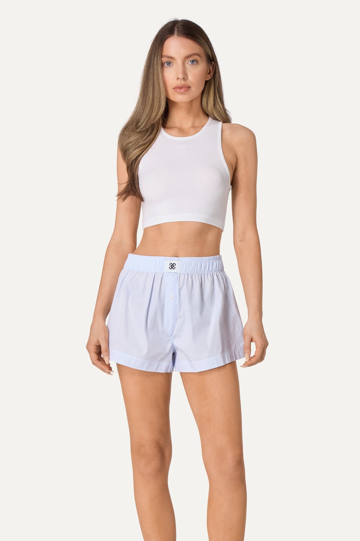 Off Duty Boxer Short Light Blue model